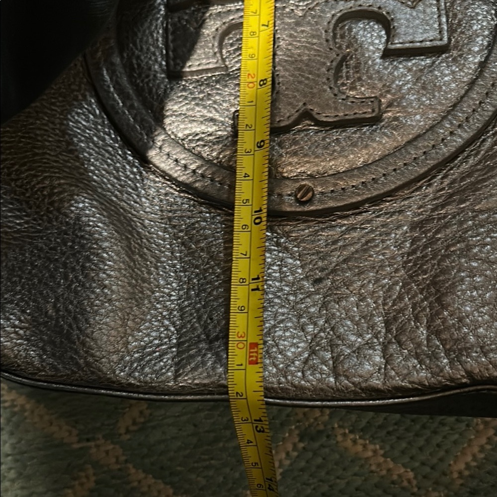 Tory Burch Metallic Silver Tote - Picture 16 of 16